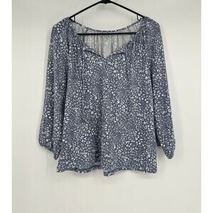 Garnet Hill Noa Gathered Knit Tee